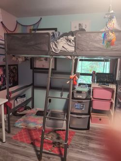 IKEA twin loft beds (2)