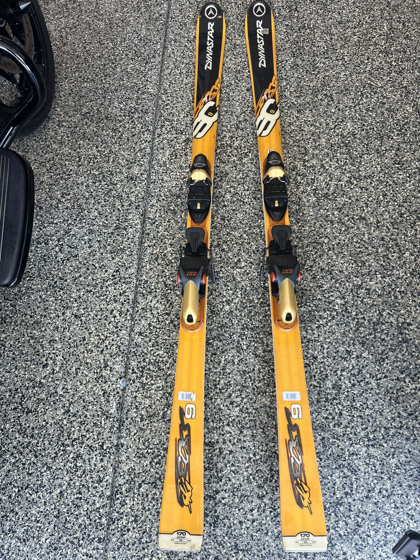 Dynastar Skis With Skis Poles