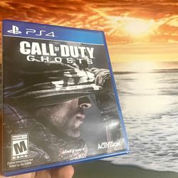 Call of Duty Ghosts PlayStation 4 PS4 Game For Sale