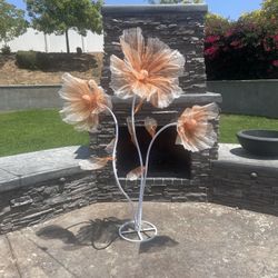 Giant Flowers For Backdrop