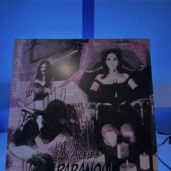 Maggie Lindemann PARANOIA Live In Los Angeles Vinyl LP Signed Autographed Card