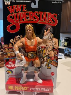 WWE Superstars Mr. Perfect Action Figure black card chase version.
