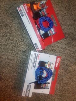 Ratchet Tie-Downs And Bungee Cords Set
