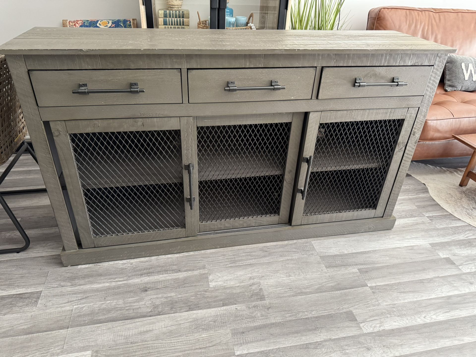 Industrial Style TV Stand 