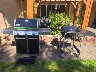 The ultimate Weber outdoor package, perfect for summer grilling.