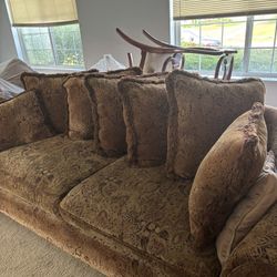 Couch, Loveseat And Ottoman 