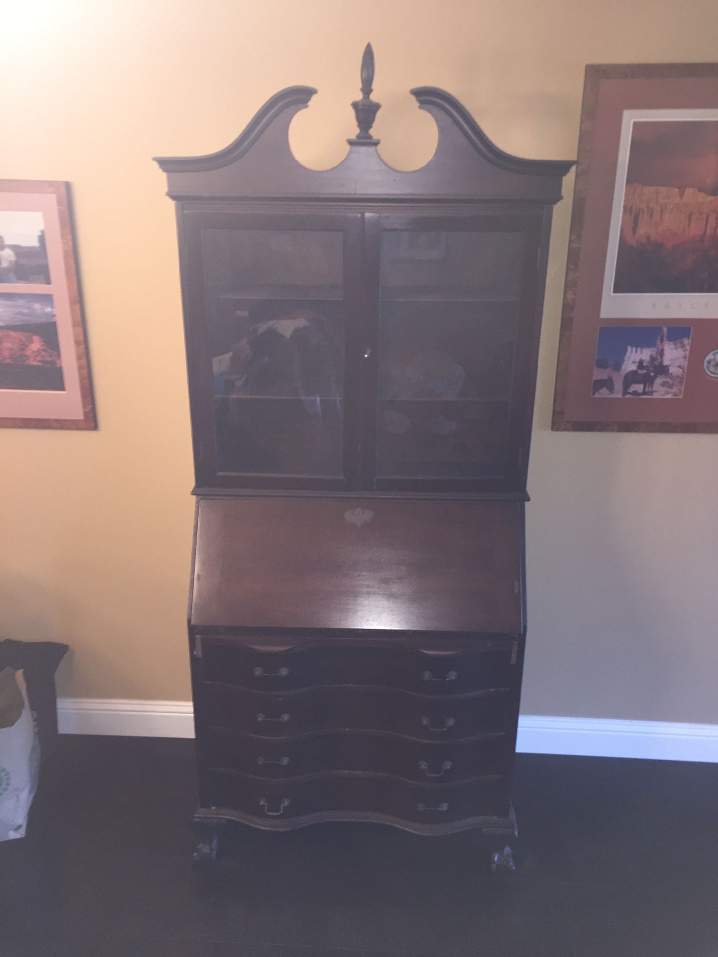 Secretary desk antique. Great value