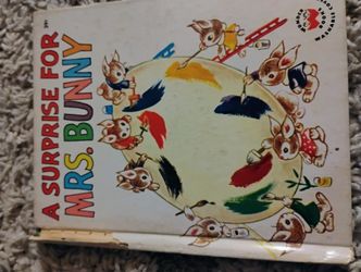 Vintage "A Surprise For Mrs Bunny  Book"