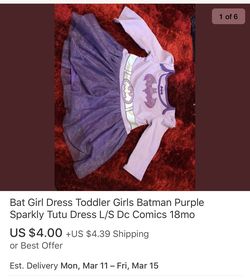 Batman Girls 18 month