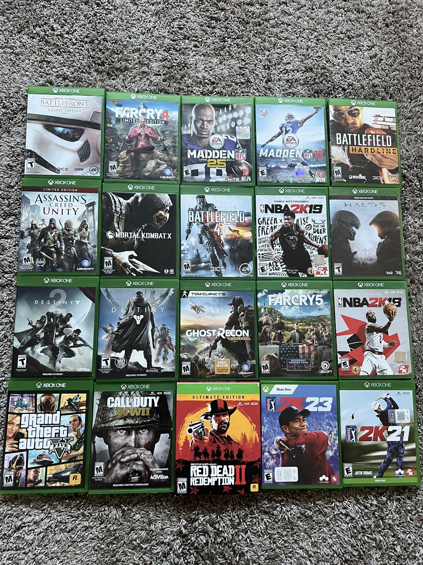 Xbox One Games, image size:1440x1920
