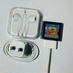 Apple iPod Nano 6th Gen 16GB New Screen New Battery HT0130