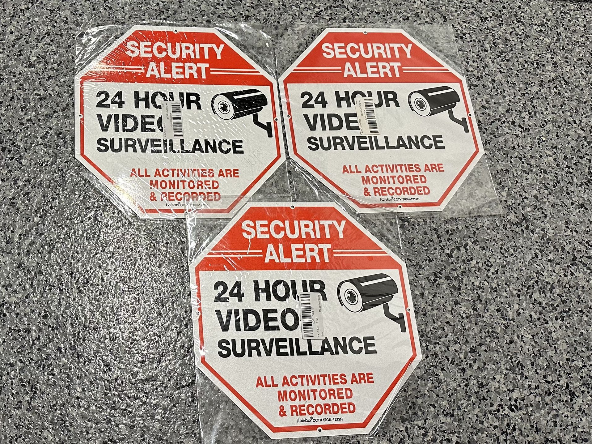 Outdoor Video Surveillance Sign (3)