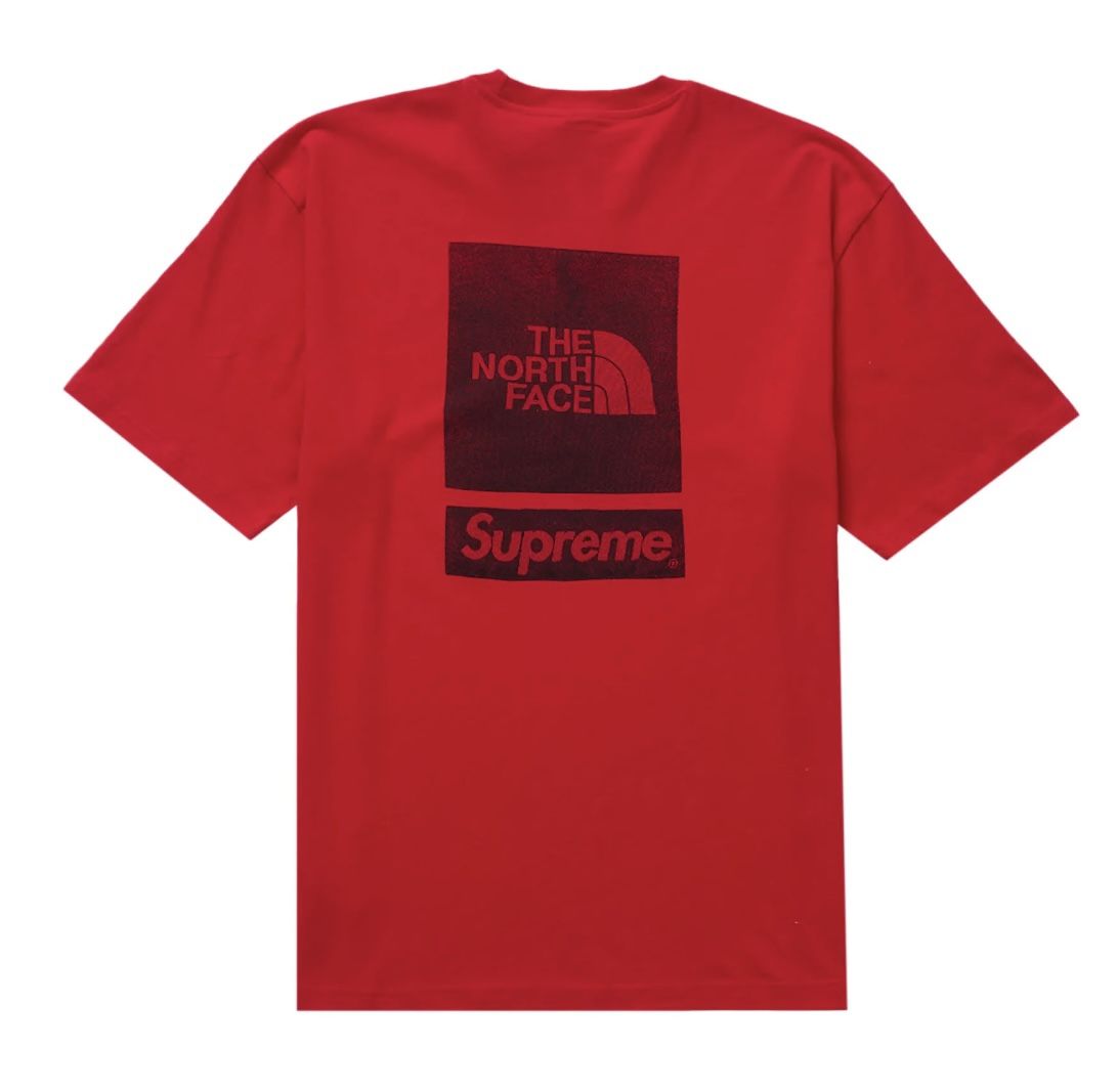 Supreme North Face Tee Red Brand New Size Large