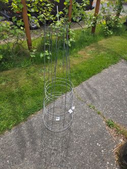 42" Galvanized tomato cage