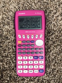 Casio fx-9750GIII Graphing Calculator Python Pink Batteries not included