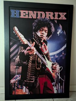 Jimmy Hendrix Framed Wall Art
