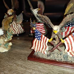 Lot Of Eagles Figurines