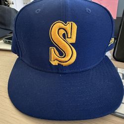 Mariners Hat Size 7 1/2