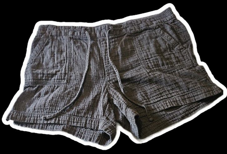 Old Navy Women's Dark Gray Cargo Shorts