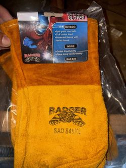 Welding Gloves And Grinding Wheels
