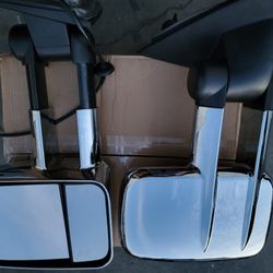 14-18 Chevrolet Silverado 14-20 Gmc Sierra Towing Mirrors Espejos Retrovisores