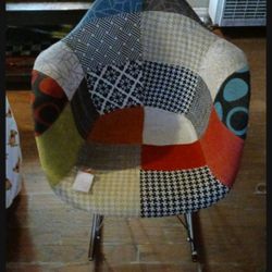 Patchwork Rocking Chair 