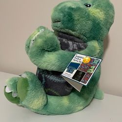  Dinosaur Pillow & Throw