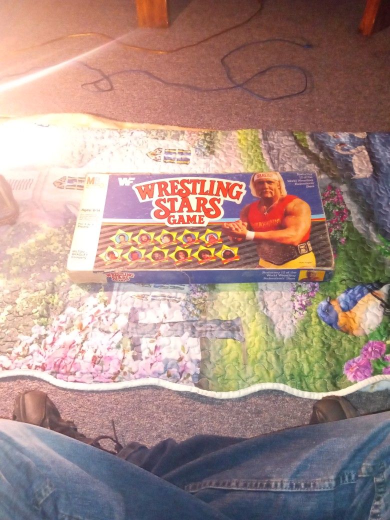1985 WWF Wrestling Stars Board Game