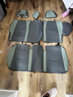 Jeep Wrangler Bundle headlights and seat covers