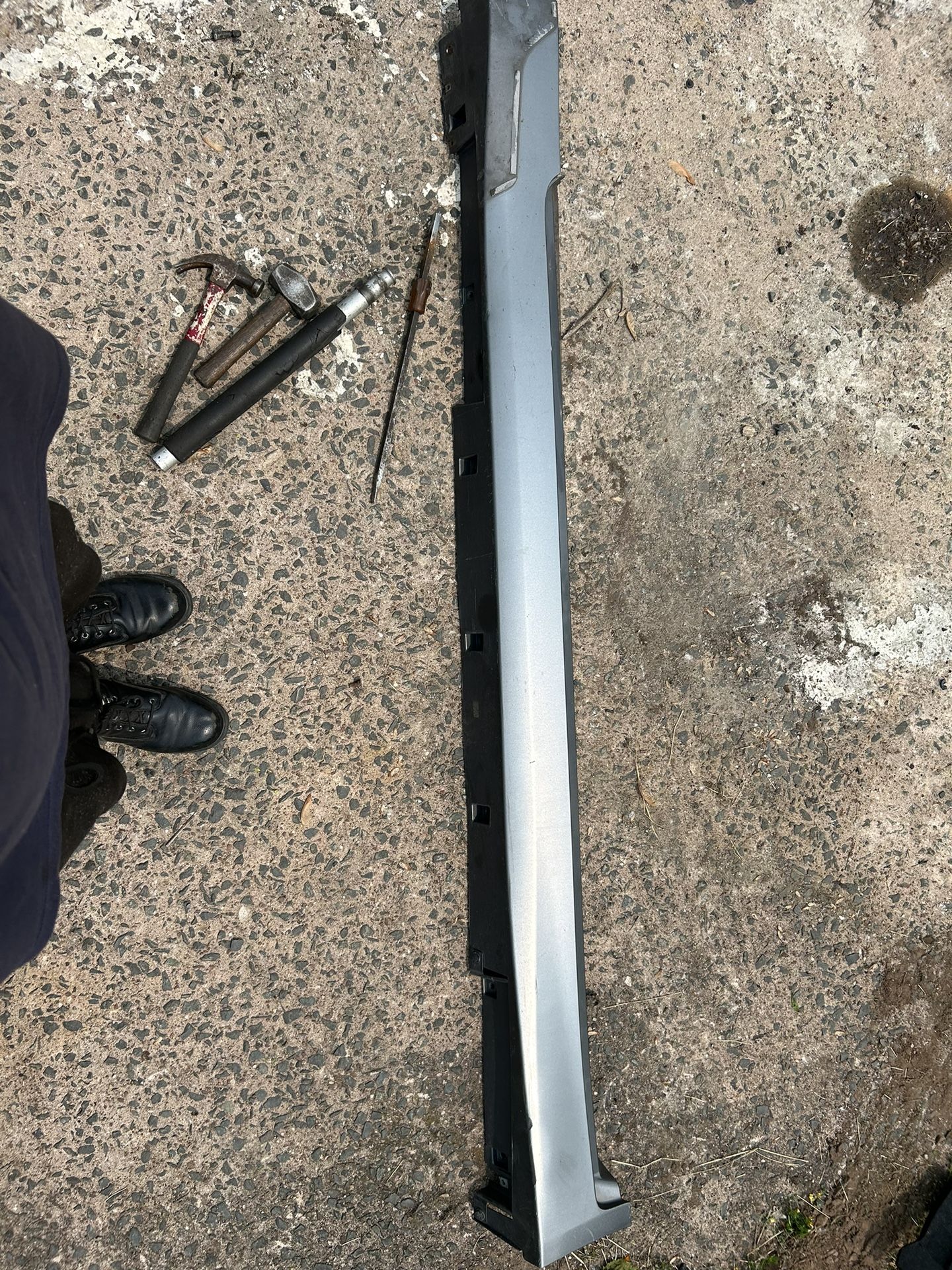 14-24 INFINTI Q50 DRIVER SIDE SKIRT
