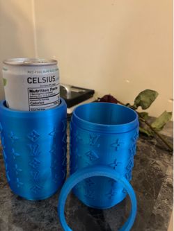 Luxury-Inspired 3D Printed Can Cooler