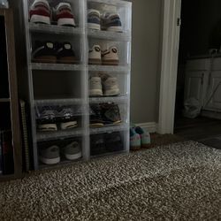 Shoe Box ( Nike, Jordan, Puma, Adidas) Size 10-14 Men