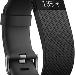 Fitbit Charge HR Wireless Activity Wristband (Black, Small )
