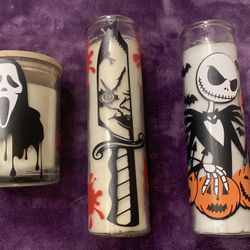 Halloween Horror Candles 