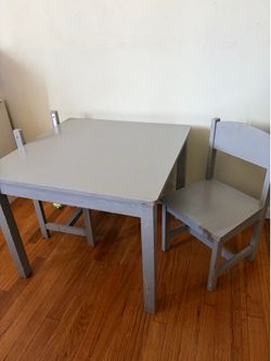 Kids Table & 2 Chairs
