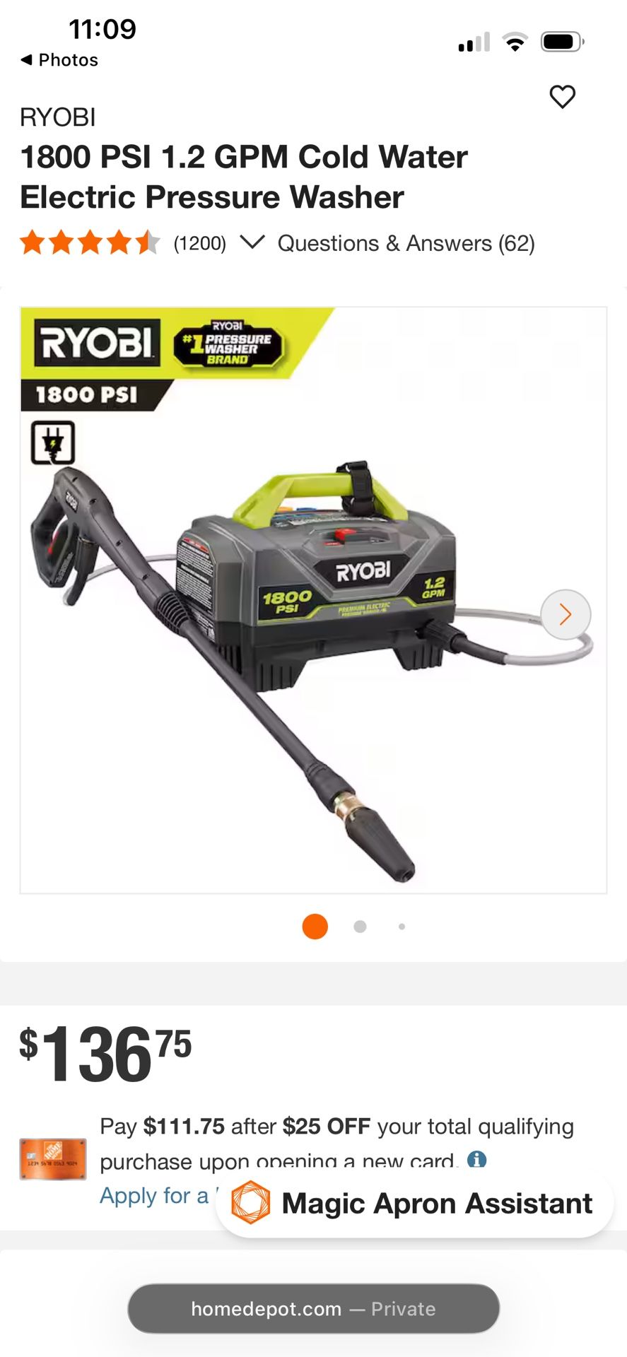 Electric Pressure Washer