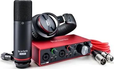 focusrite scarlett studio pack