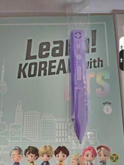 🔥 ORIGINAL BTS Learn Korean Complete Set | 4 Books + Interactive Voice Pen | BRAND NEW | $39 💜