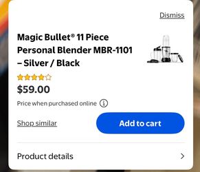Magic bullet blender