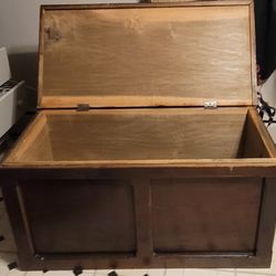 Antique Wood Chest