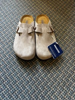 Birken stocks clog taupe and mocha