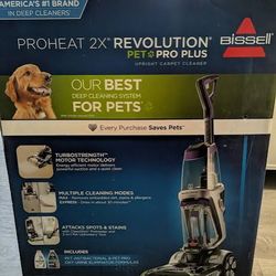 BISSELL ProHeat 2X Revolution Pet Pro Plus Upright Deep Cleaner ***NEW***