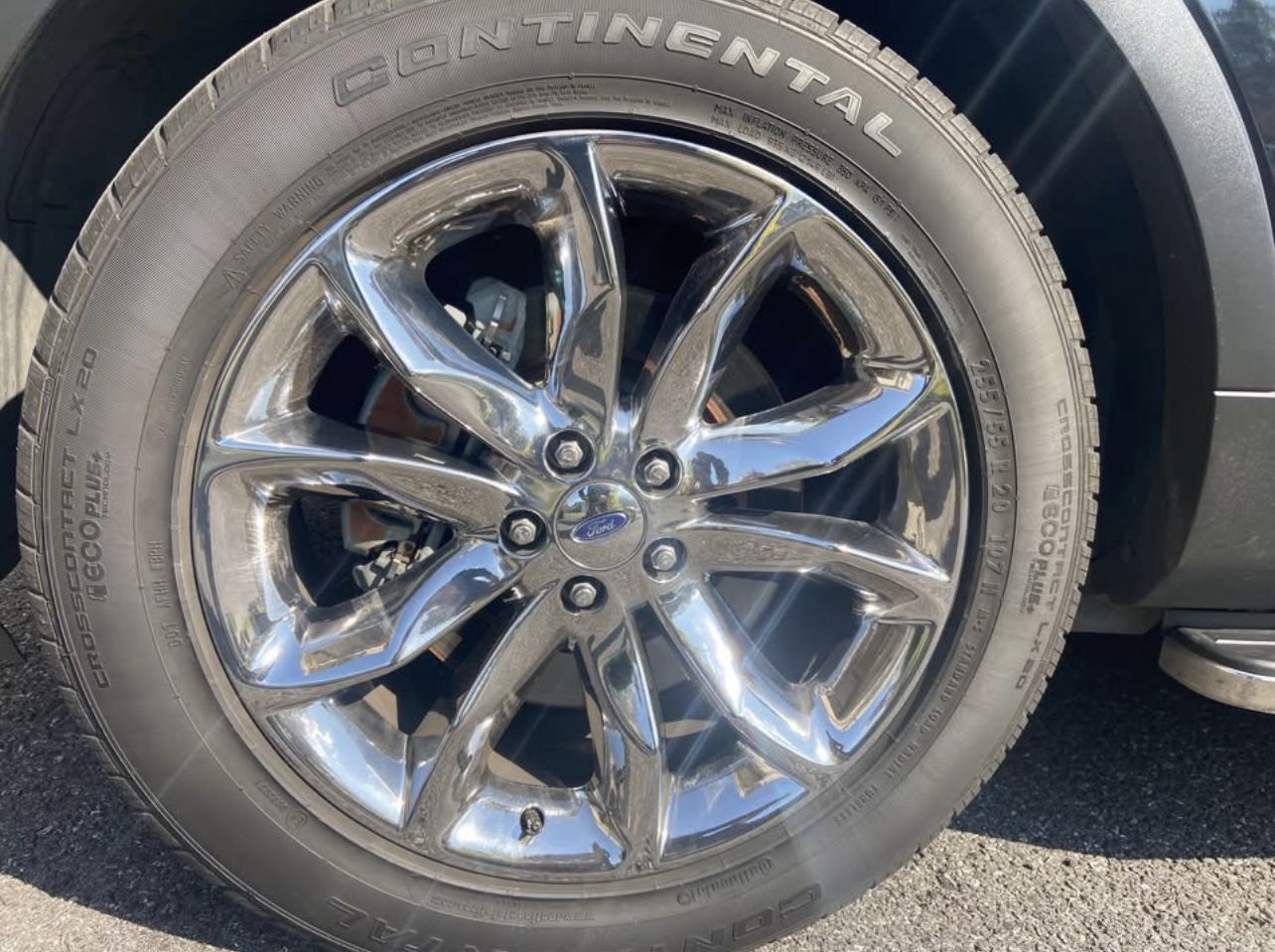 Ford 20” Chrome Wheels