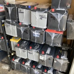 Car batteries