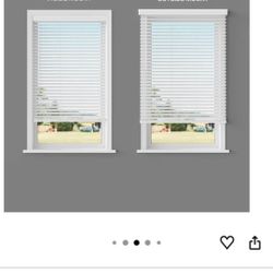 Faux Wood Blinds 32x84