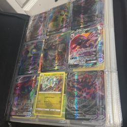 Whole Pokémon Binder Full Of Cards