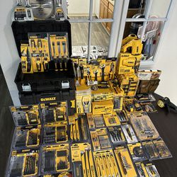 Dewalt Lot!! Hand Tools, Power Tool Accessories You Name It