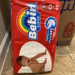 Size 3 Diapers 