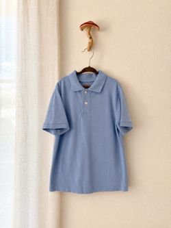 Cat & Jack Light Blue School Uniform Collared Boys Shirt – Size Small