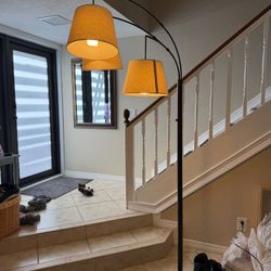 Floor Lamp With Three Shades